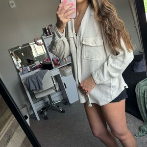 Women's Cream Jacket Aerie